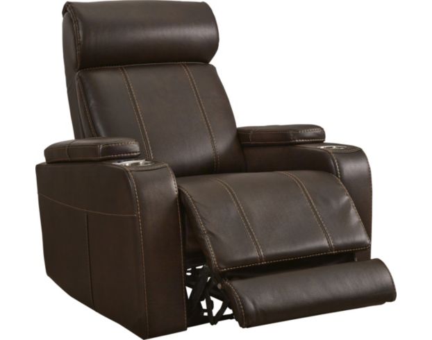 Ashley Screen Time Brown Power Recliner large image number 4