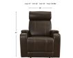 Ashley Screen Time Brown Power Recliner small image number 9