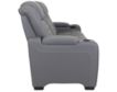 Ashley Backtrack Gray Leather Power Reclining Sofa small image number 4