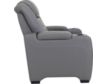 Ashley Backtrack Gray Leather Power Head Lumbar Recliner small image number 6