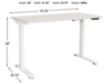 Ashley Lynxtyn Adjustable Height Desk small image number 6