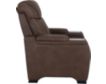 Ashley Strikefirst Nutmeg Leather Power Headrest Recliner small image number 4