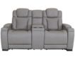 Ashley Strikefirst Cloud Leather Power Console Loveseat small image number 1