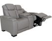 Ashley Strikefirst Cloud Leather Power Console Loveseat small image number 3