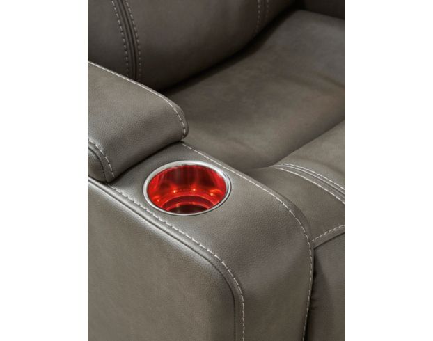 Ashley Crenshaw Smoke Power Recliner large image number 11