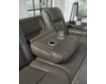 Ashley Card Player Gray Power Recline Sofa small image number 9