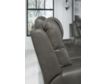 Ashley Card Player Gray Power Recline Sofa small image number 10