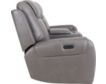 Ashley Card Player Gray Power Reclining Console Loveseat small image number 4