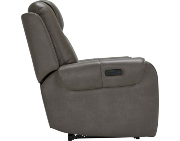 Ashley Card Player Gray Power Recliner large image number 3