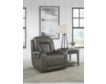 Ashley Card Player Gray Power Recliner small image number 7