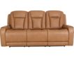 Ashley Card Player Brown Power Reclining Sofa small image number 1