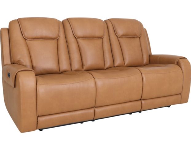 Ashley Card Player Brown Power Reclining Sofa large image number 2