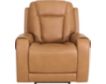 Ashley Card Player Brown Power Recliner small image number 1
