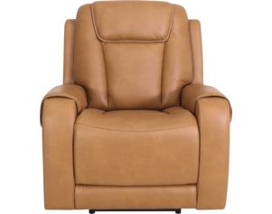Ashley Card Player Brown Power Recliner