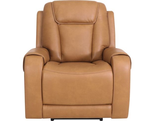 Ashley Card Player Brown Power Recliner large image number 1