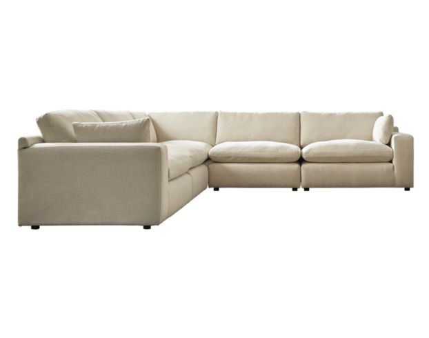 Ashley Elyza 5-Piece Linen Sectional large image number 1