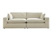 Ashley Elyza 2-Piece Linen Sectional small image number 1
