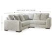 Ashley Regent Park 3-Piece Sectional small image number 8