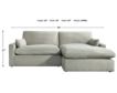 Ashley Sophie Cloud 2-Piece Sectional with Right Chaise small image number 3