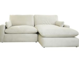 Ashley Sophie Ivory 2-Piece Sectional with Right Chaise
