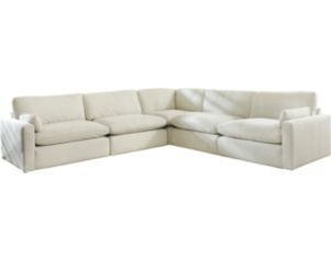 Ashley Sophie Ivory 5-Piece Sectional