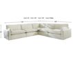 Ashley Sophie Ivory 5-Piece Sectional small image number 4