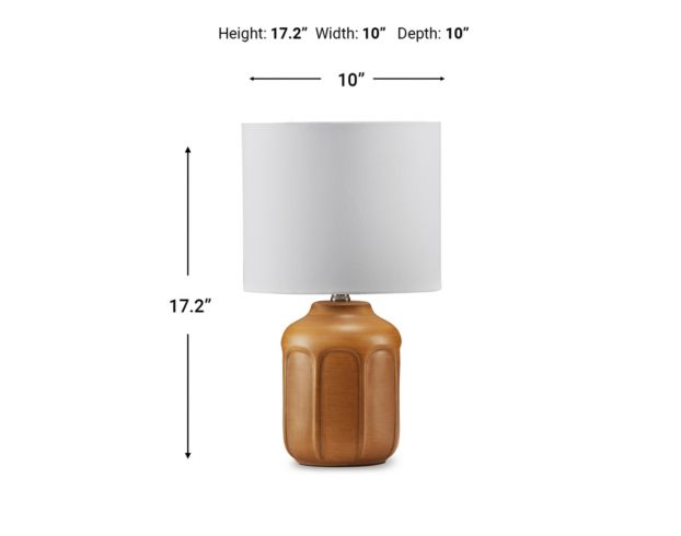 Ashley Gierburg Ochre Table Lamp large image number 6