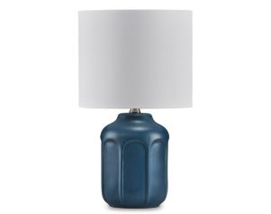 Ashley Gierburg Teal Table Lamp