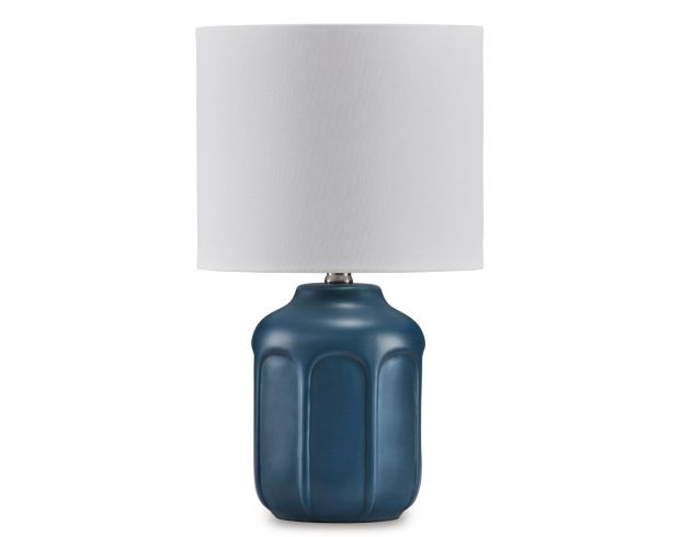 Ashley Gierburg Teal Table Lamp large image number 1