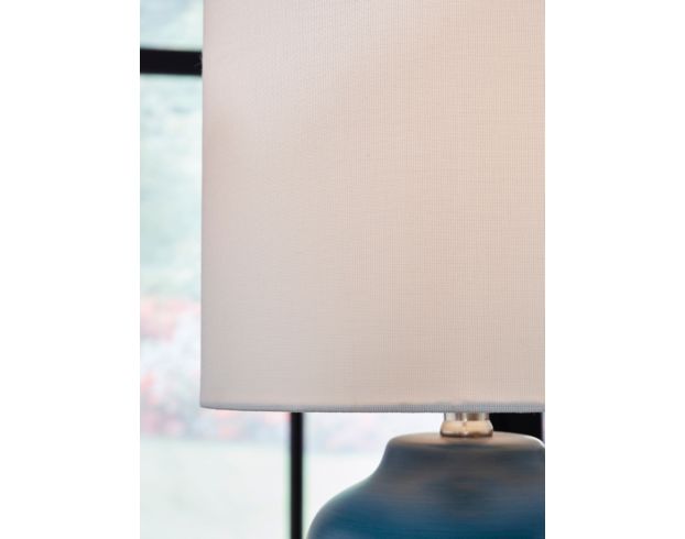 Ashley Gierburg Teal Table Lamp large image number 3