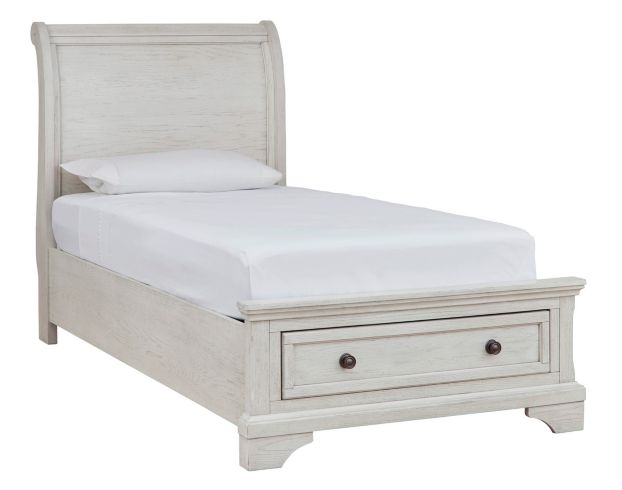 Twin bed with storage ashley deals furniture