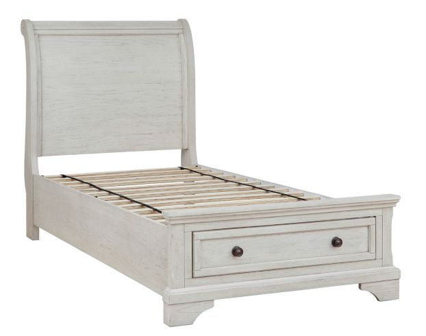 Ashley twin bed with hot sale storage