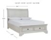 Ashley Robbinsdale Full Storage Bed small image number 6