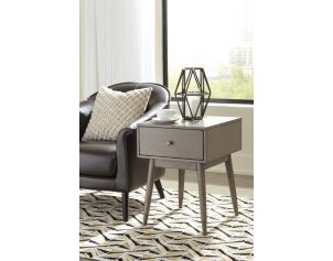 Ashley Paulrich Gray Accent Table