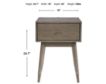 Ashley Paulrich Gray Accent Table small image number 4