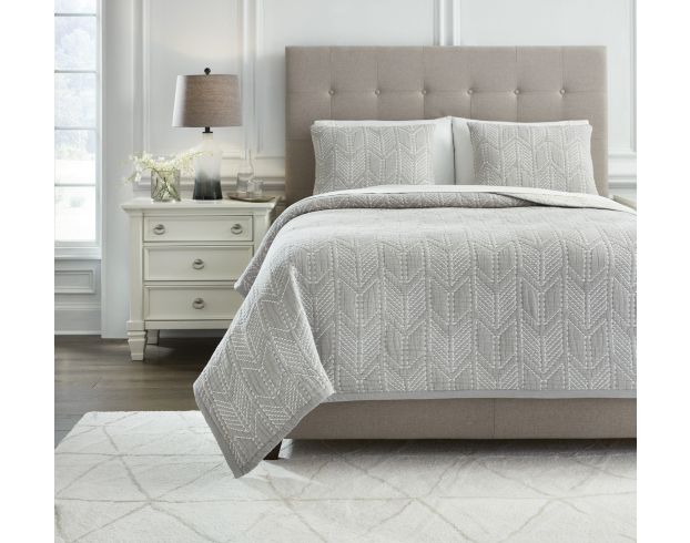 Ashley Jaxine 3-Piece Queen Coverlet Set large image number 2