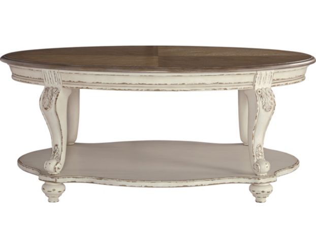 Ashley Realyn Oval Coffee Table large image number 1