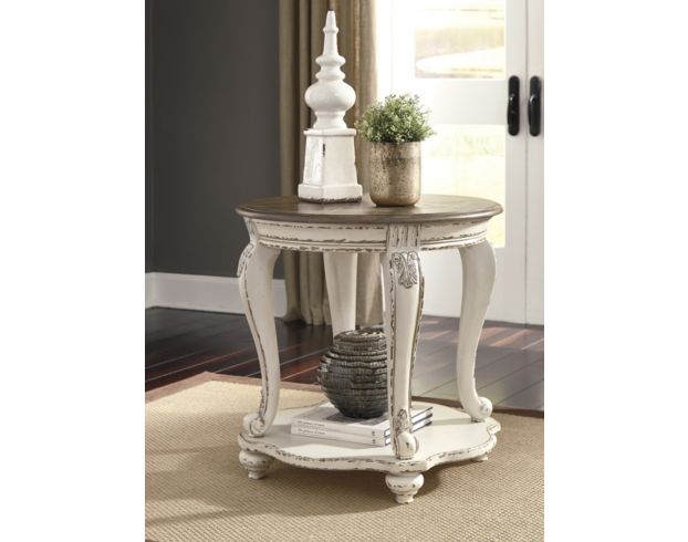Ashley Realyn Round End Table large image number 2