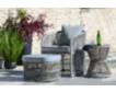 Ashley Coast Island Chair, Ottoman & End table small image number 2