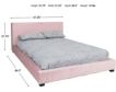 Ashley Chesani Pink Full Bed small image number 4
