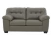Ashley Donlen Gray Loveseat small image number 1