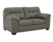Ashley Donlen Gray Loveseat small image number 3
