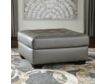 Ashley Donlen Gray Oversized Ottoman small image number 2