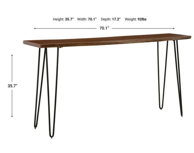 Ashley Wilinruck Counter Table large image number 6