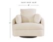 Ashley ModMax Oyster Swivel Glider Recliner small image number 7