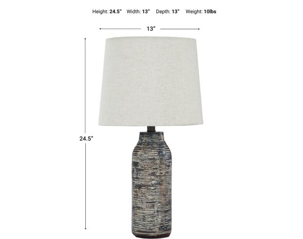 Ashley Mahima Table Lamp Set large image number 3