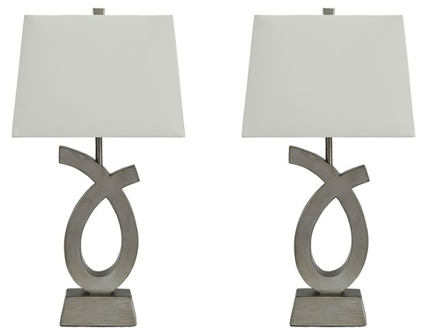 Ashley Amayeta Table Lamp Set large image number 1