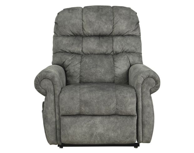 Ashley Mopton Gray Power Lift Recliner large image number 1