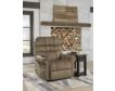 Ashley Mopton Brown Power Lift Recliner small image number 2