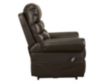 Ashley Mopton Dark Brown Power Lift Recliner small image number 7